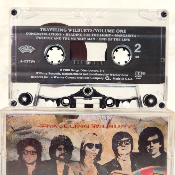 Traveling Wilburys Vol I Cassette VTG 1988 Wilbury Records - Picture 14 of 14